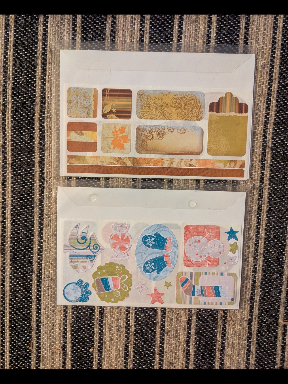 Creative Memories Harvest & Holiday Home Sticker Packs Art Crafts